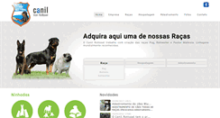 Desktop Screenshot of canilrottweiler.com.br